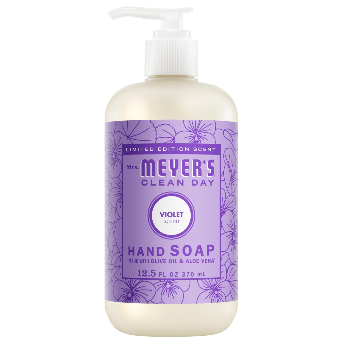 Mrs Meyer's Violet Hand Soap 12.5 FZ