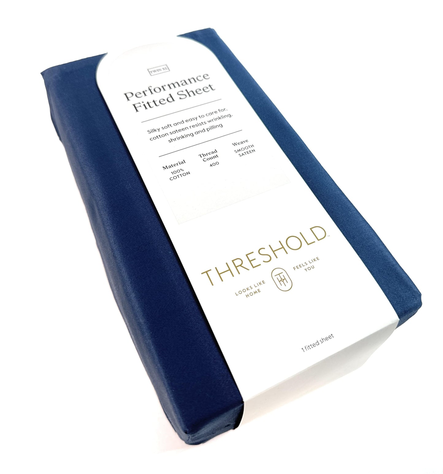 Threshold Performance Fitted Sheet, Twin XL
