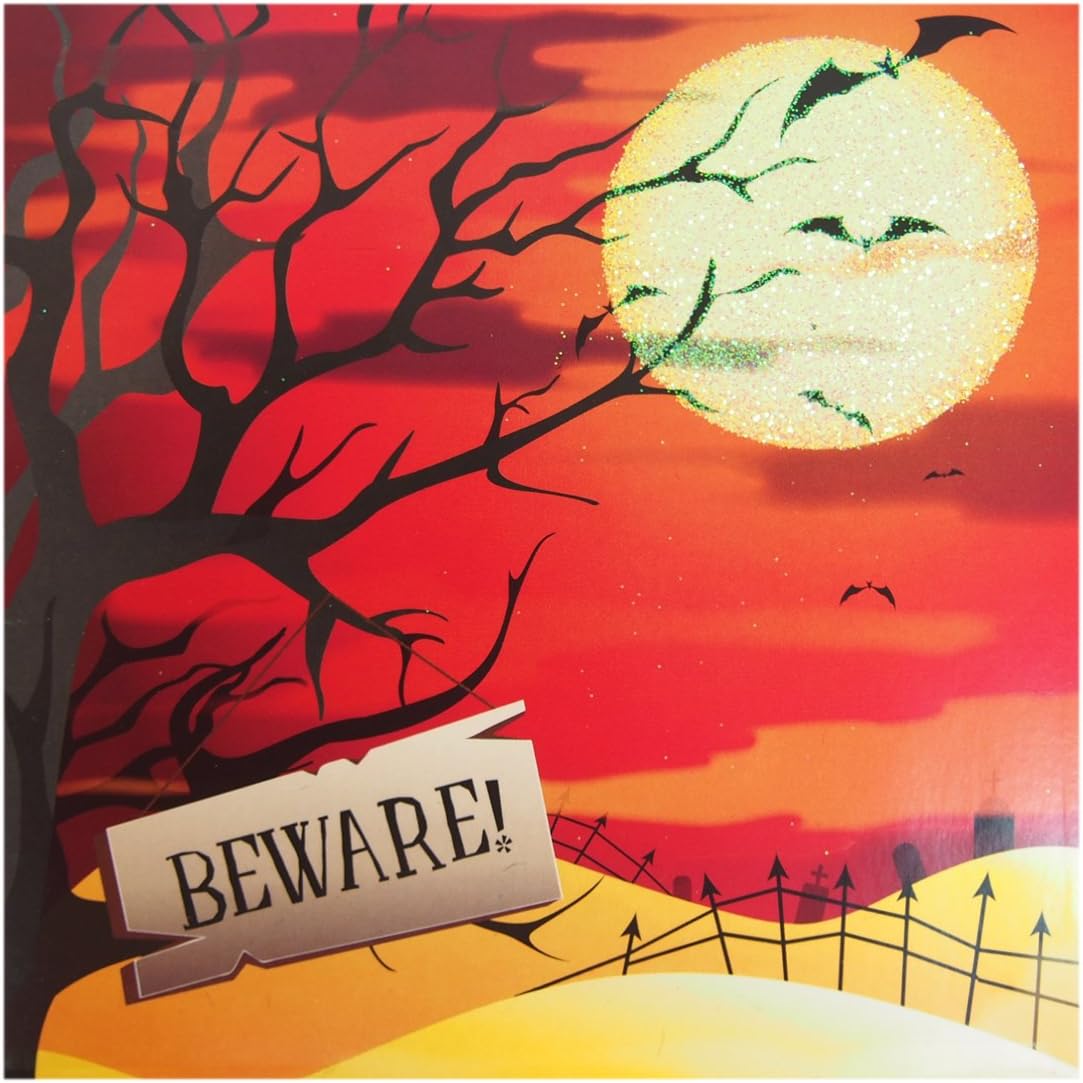 Halloween Greeting Card Pop-up Spooky Cat