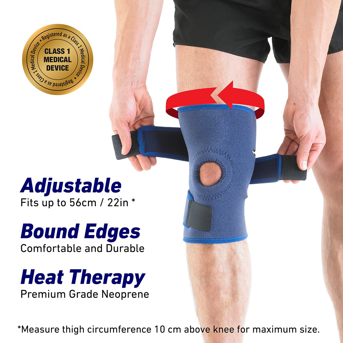 Neo G Open Knee Support, One Size Fits Most *Damaged Package See Desc*