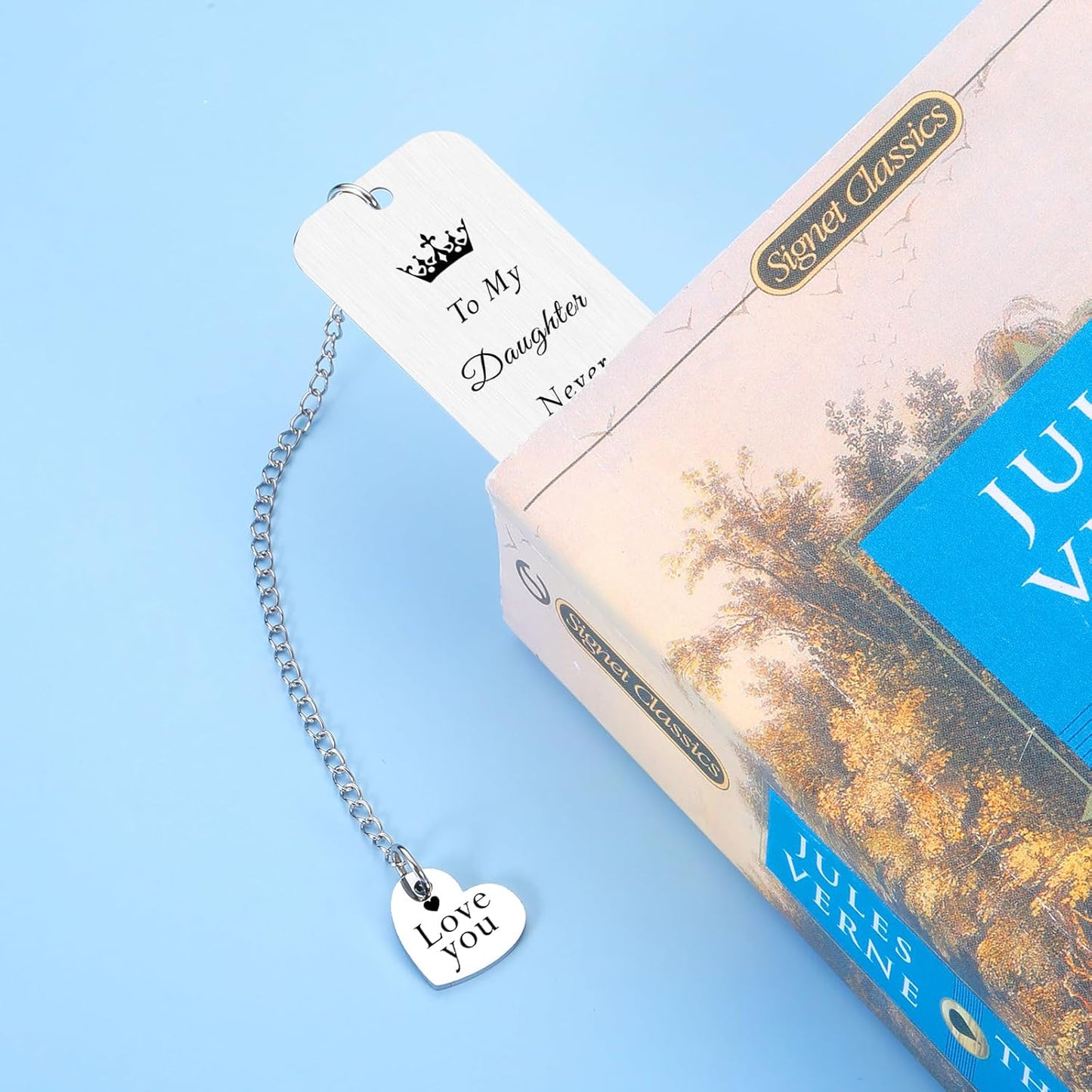 Daughter Gifts from Mom Daughter Graduation Gifts Birthday Gift Back to School Gift from Mom Dad Inspirational Bookmark for Her Christmas Gifts Birthday Gift to My Daughter Gift Teen Girl Gifts