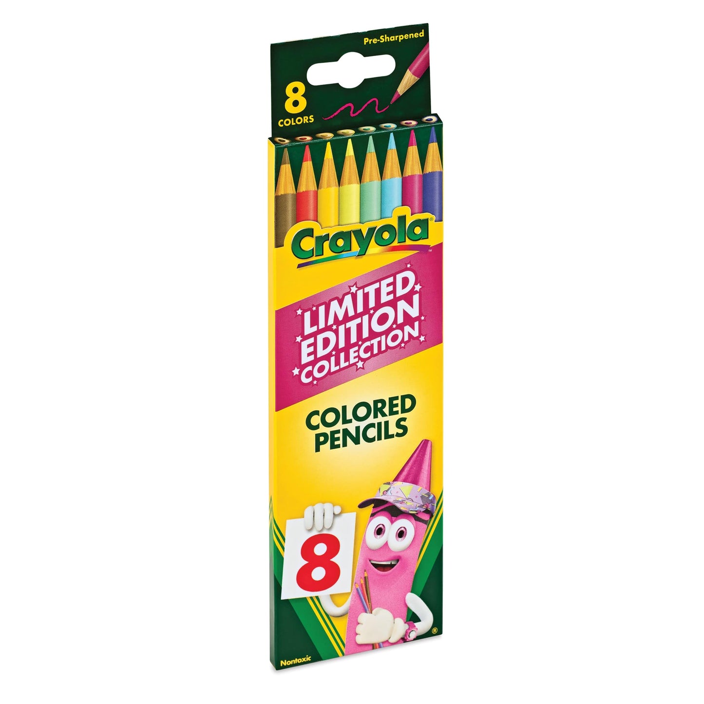 Crayola Colored Pencils - Limited Edition, Set of 8, Retired Colors