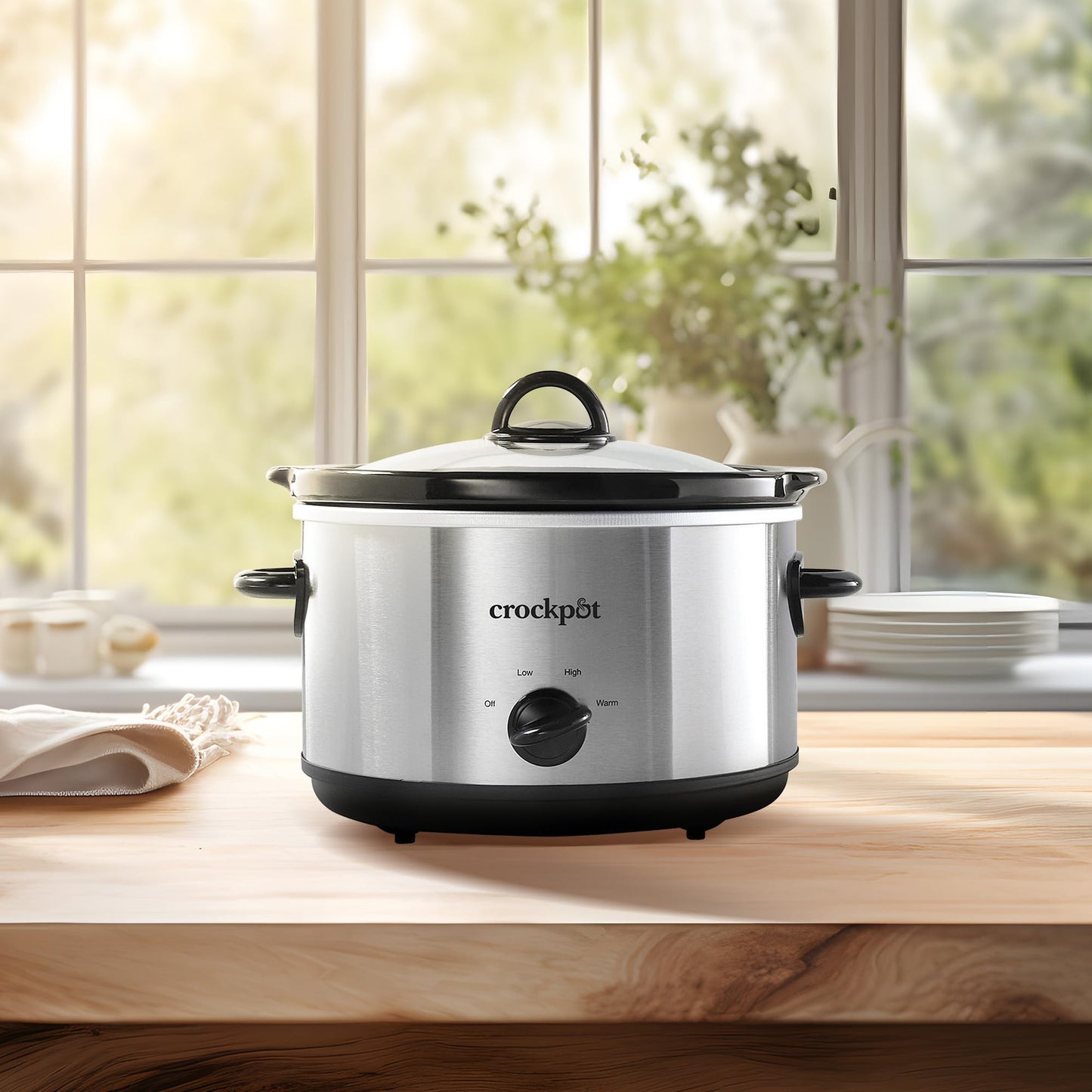 Crock-Pot 4.5 Quarts - Silver (Open Box)