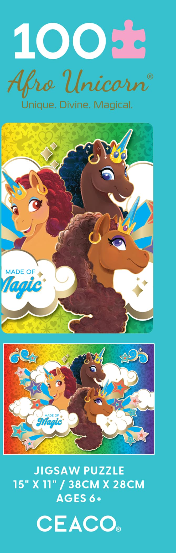 Ceaco - Made of Magic - 100 Piece Jigsaw Puzzle