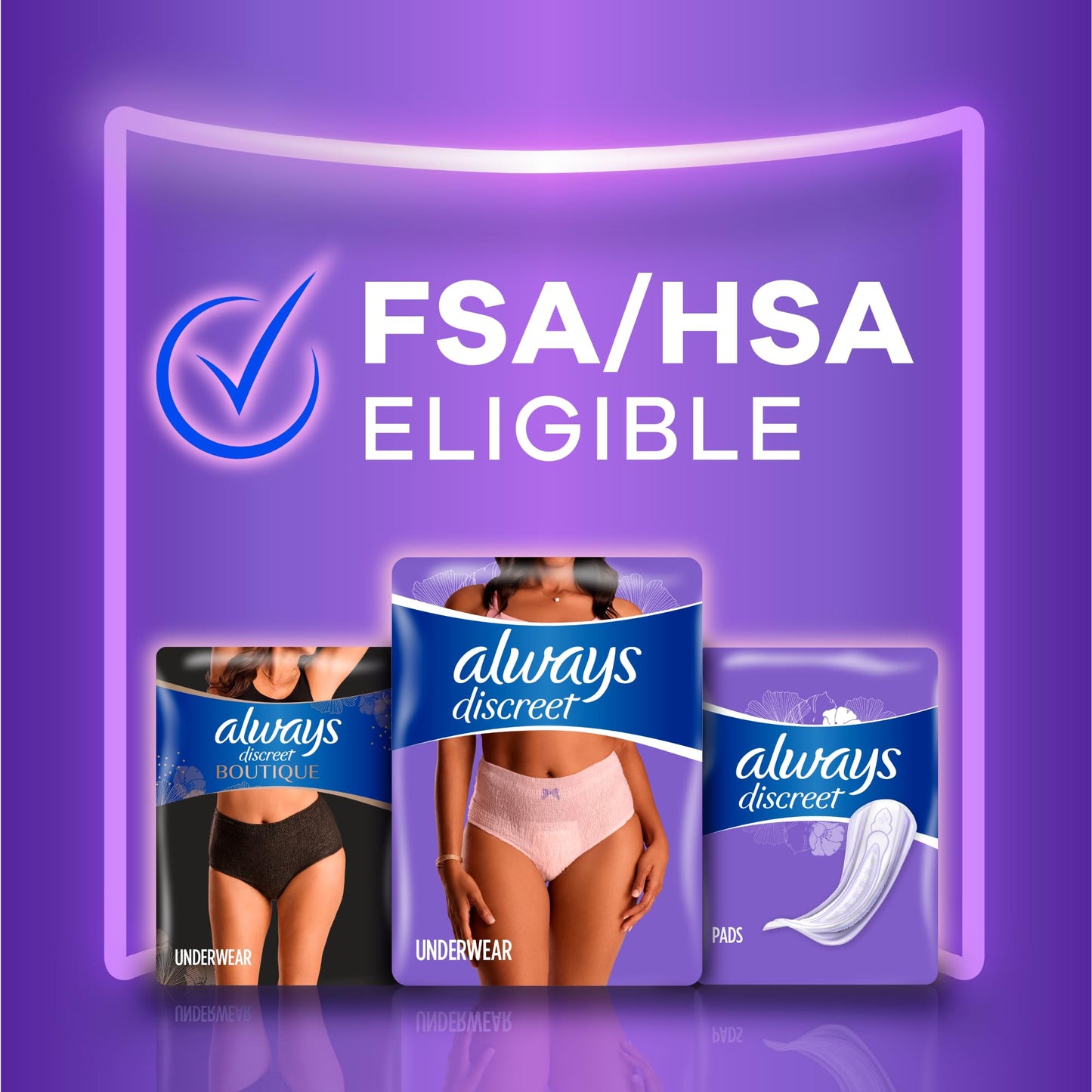 Always Discreet Maximum Underwear S/M 42ct
