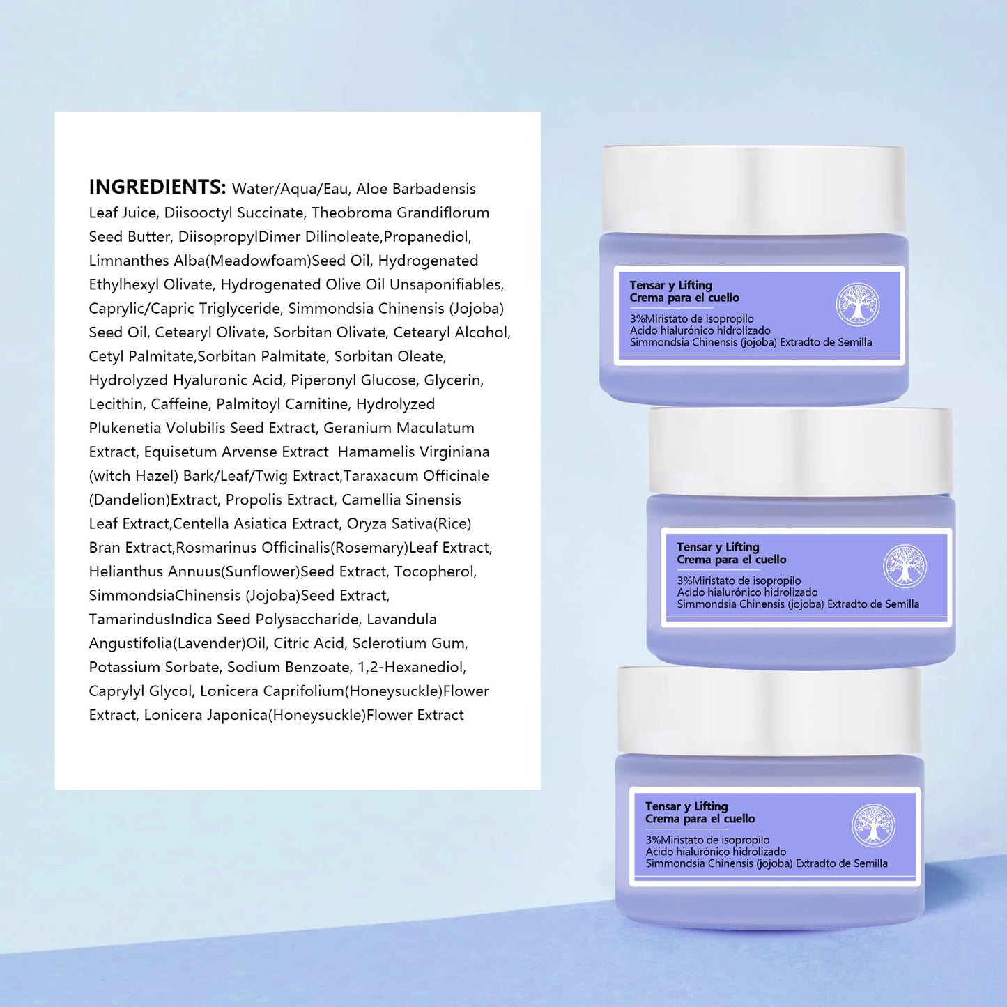 LUusmm Neck Firming Cream - Anti-Aging Neck Cream for tightening and Wrinkles