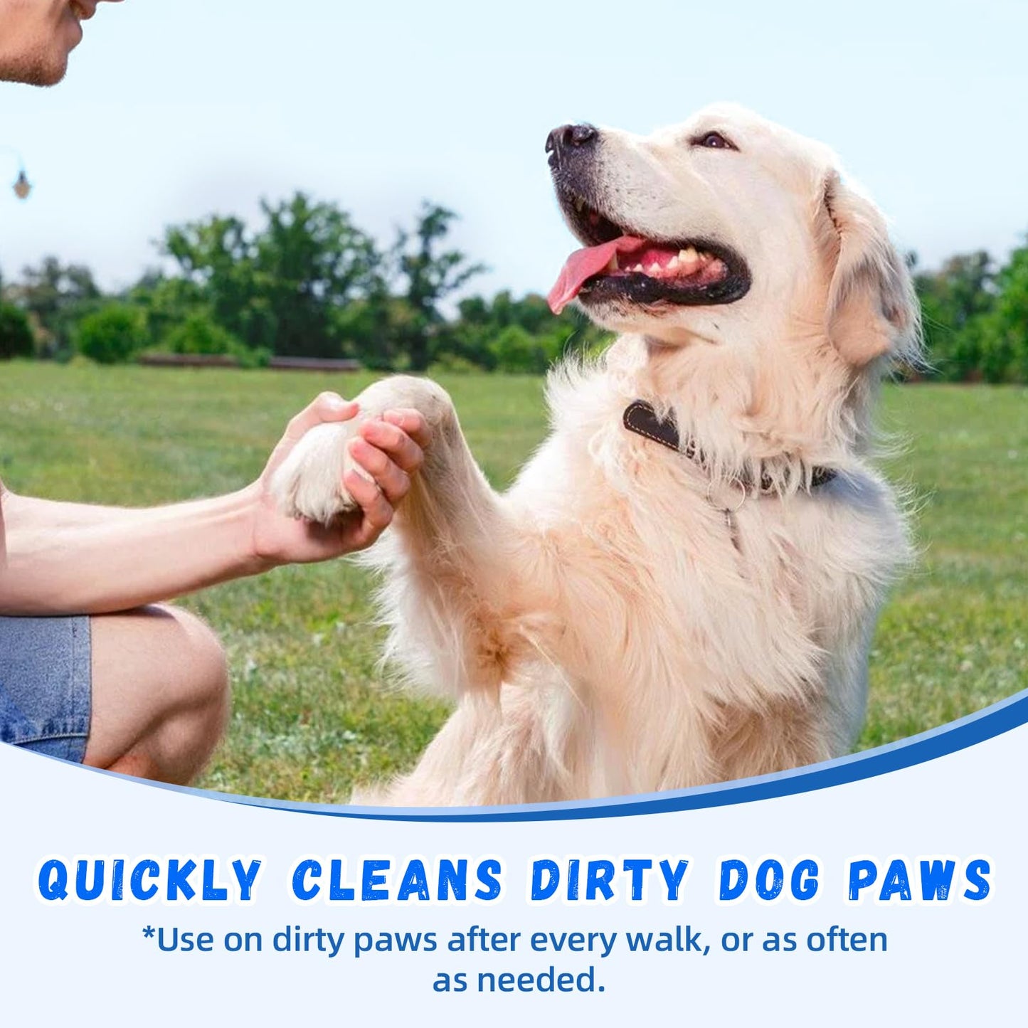 Dog Paw Cleaner Care Kit - Paw Cleaner for Dogs & Cats Small Large Medium Breed