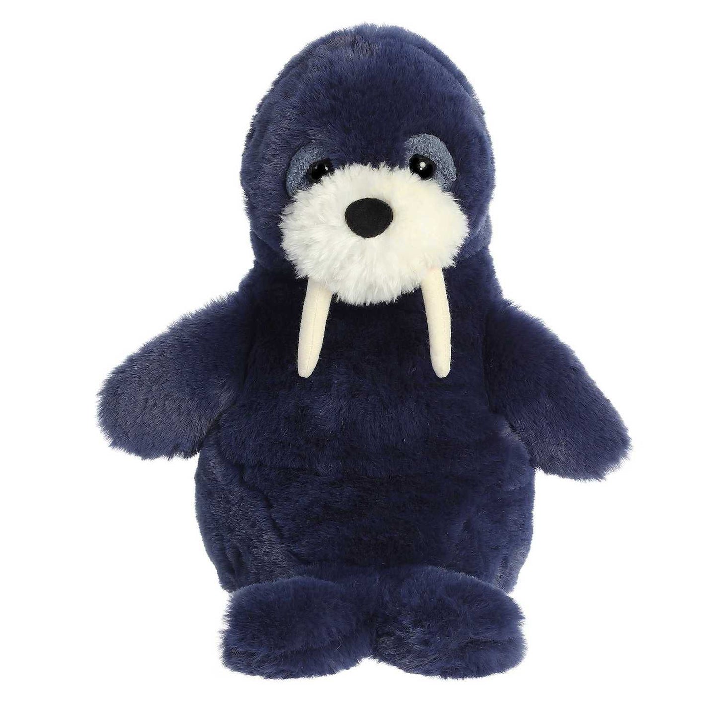 Aurora 15 Inch Cozy Sluuumpy Da Walrus Comforting Companions Blissful Relaxation Stuffed Animal Toy Blue