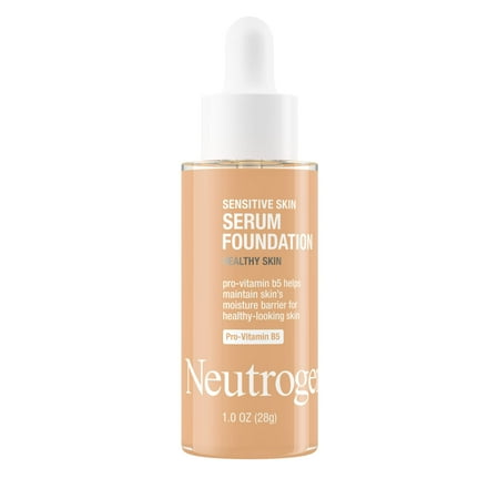 Neutrogena Sensitive Skin Serum Foundation, Medium 01, 1 oz