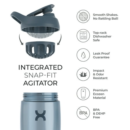 Pursuit Eco Shaker Bottle 32oz Midnight Blue