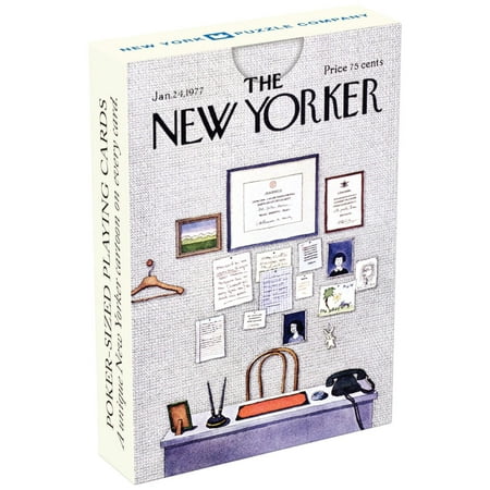 New York Puzzle Company Business and Office Cartoons Playing Cards Single Standard Deck