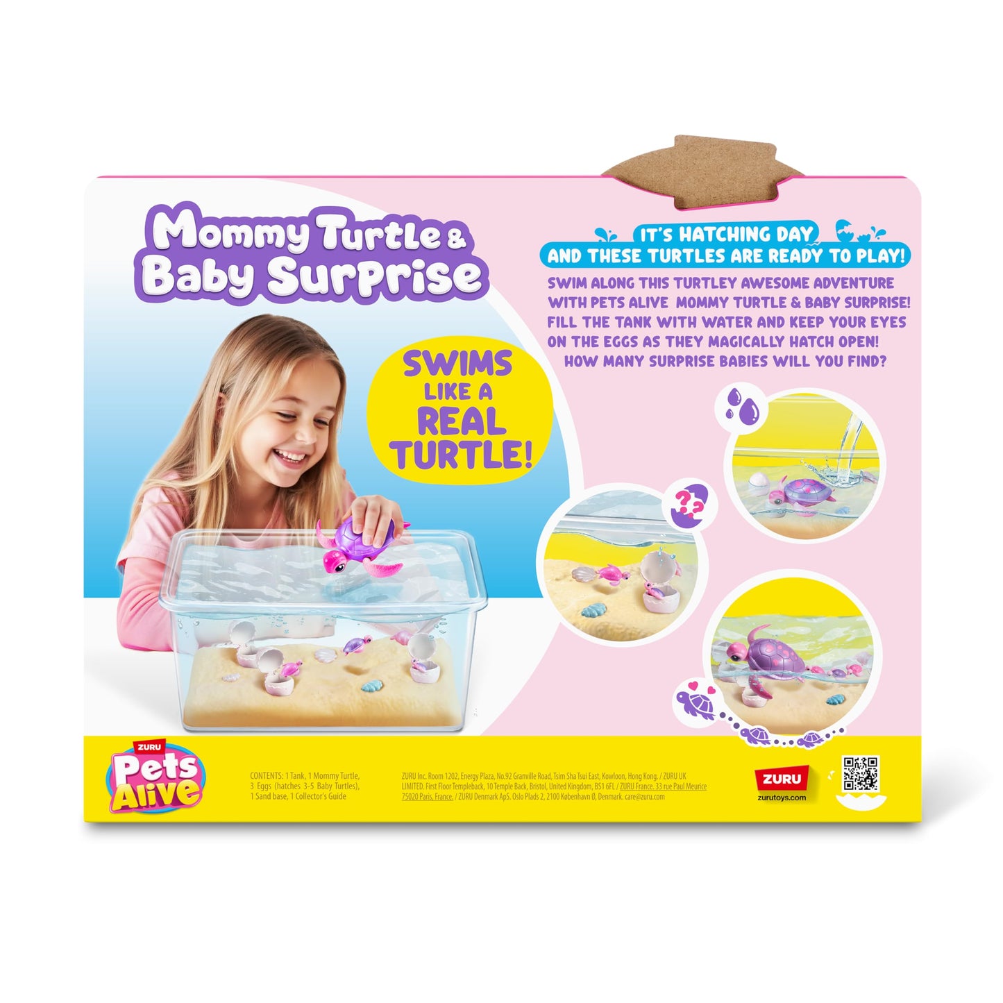 Pets Alive Mommy Turtle Surprise by ZURU Robot Pet Turtle
