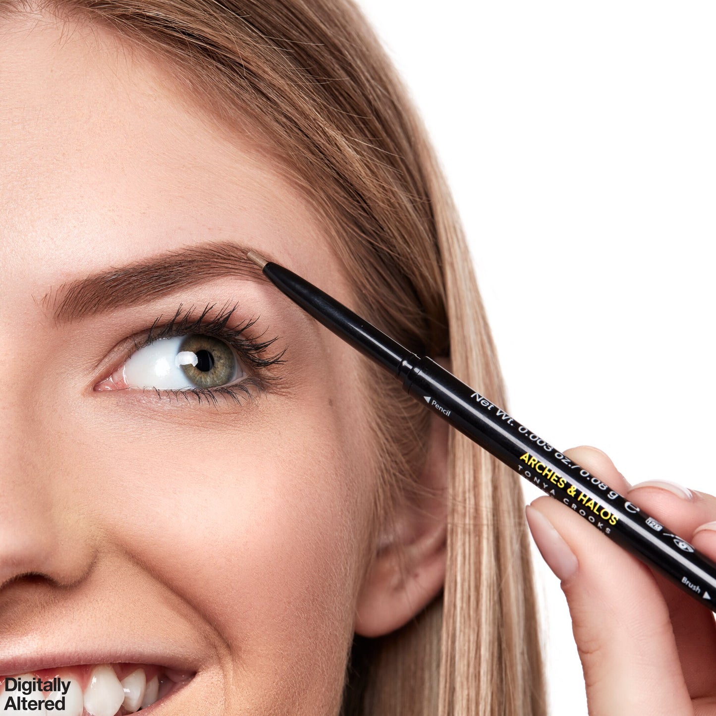 Arches & Halos Micro Defining Brow Pencil, Mocha Blonde
