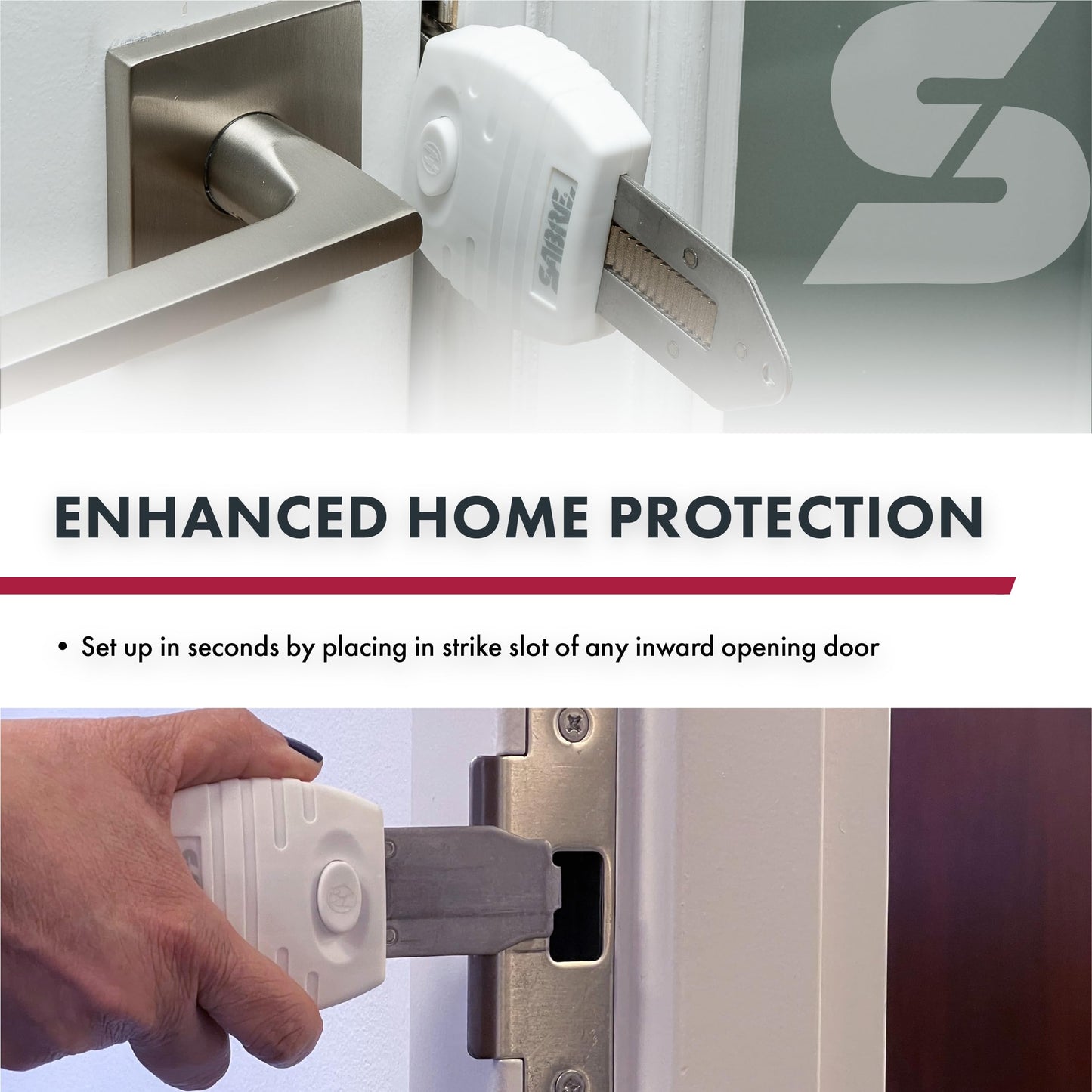 SABRE Universal Portable Door Lock