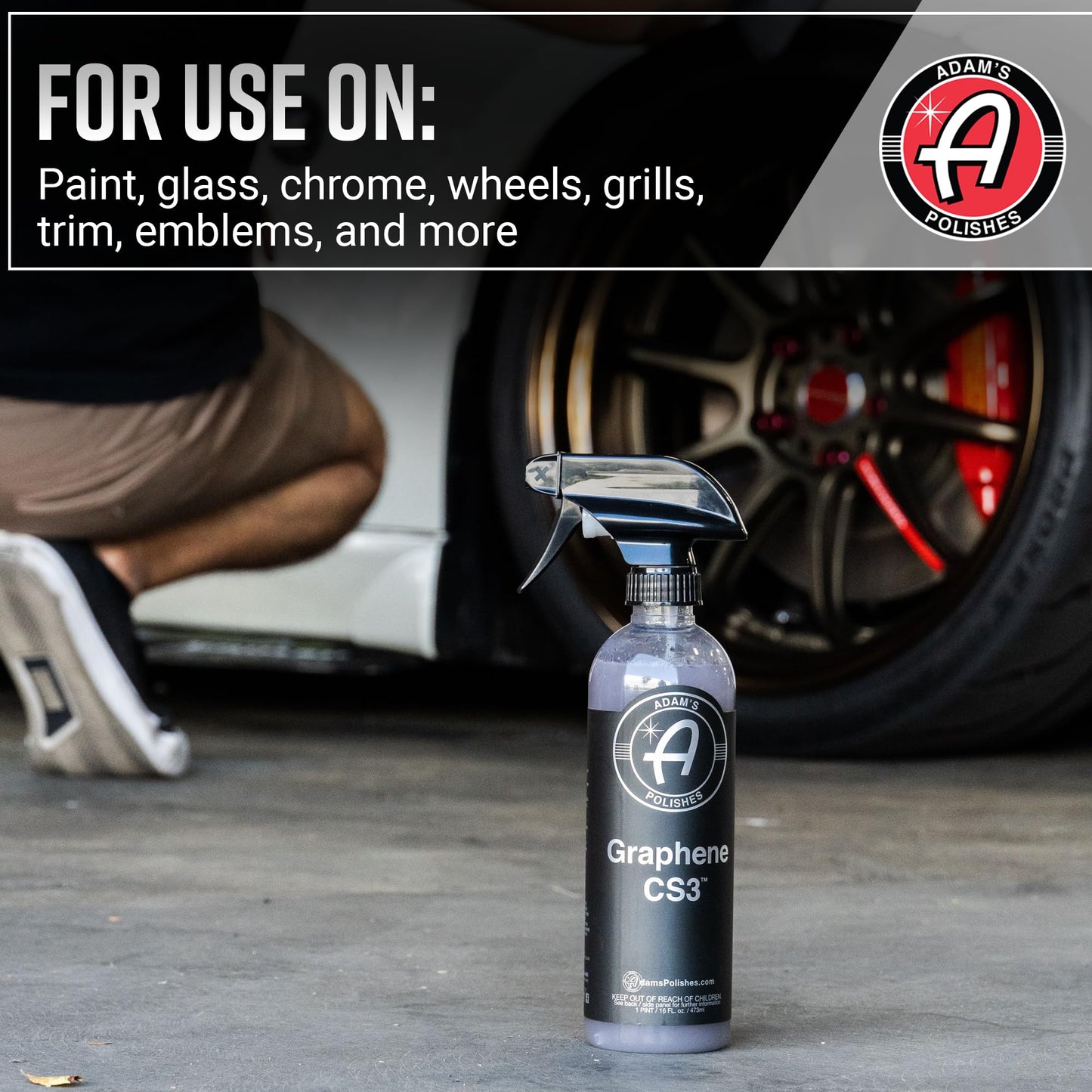 Adam's Polishes Graphene CS3 Detail Spray 16 oz