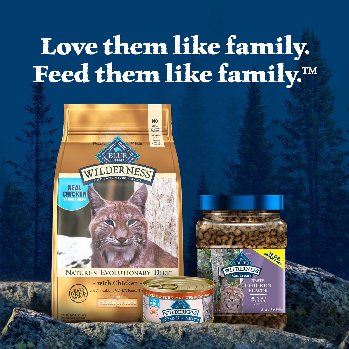 Blue Buffalo Wilderness Cat Food Chicken 11lb Weight Control (Best By 06/10/2026)