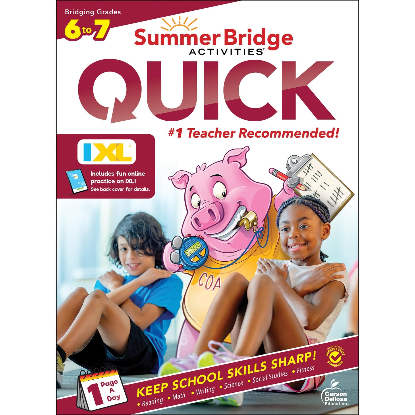 Summer Bridge Activities 6th to 7th