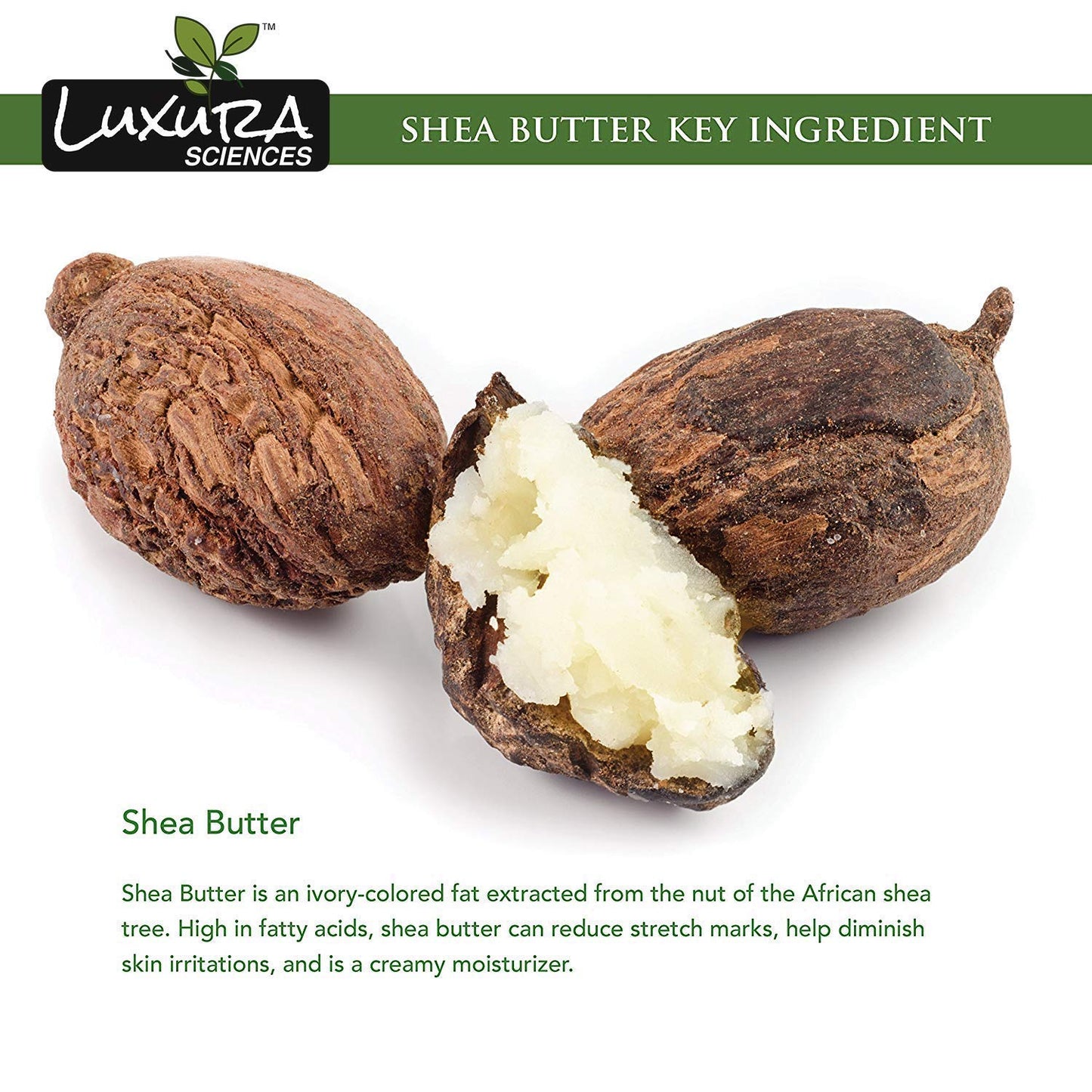 Luxura Sciences African Shea Butter 7.05 Oz (200g)
