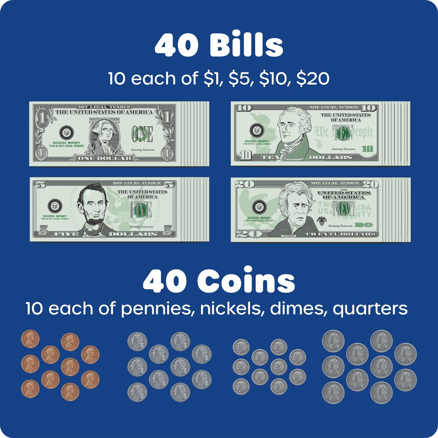 Learning Resources Money Activity Set