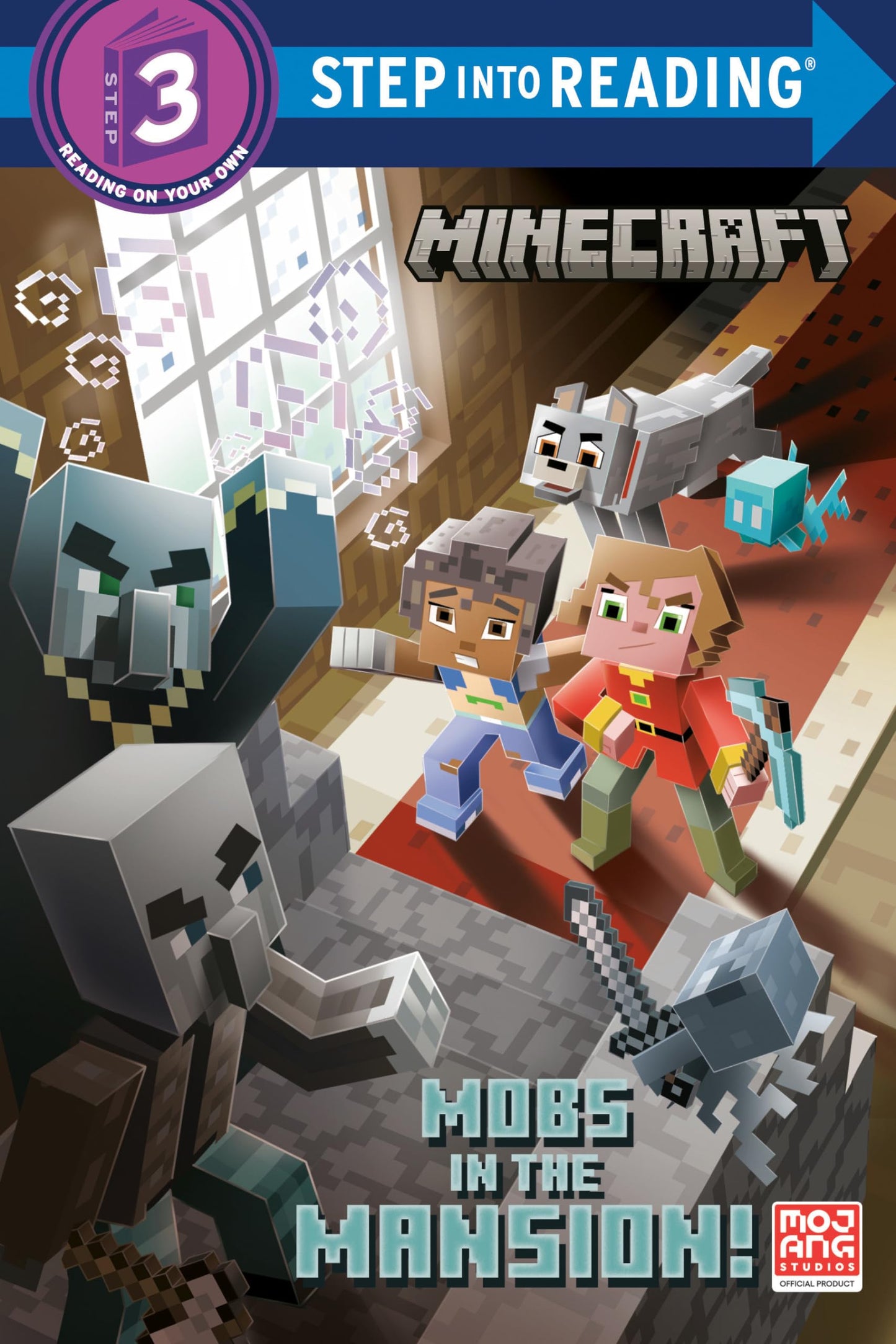 Mobs in the Mansion! (Minecraft) (Step into Reading, Step 3)