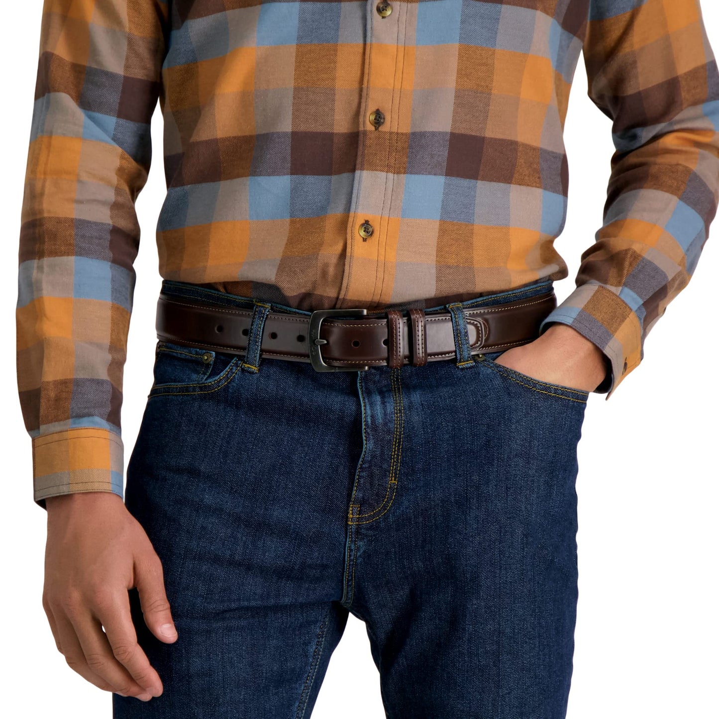 Columbia Men's Double Loop Belt-Casual Dress