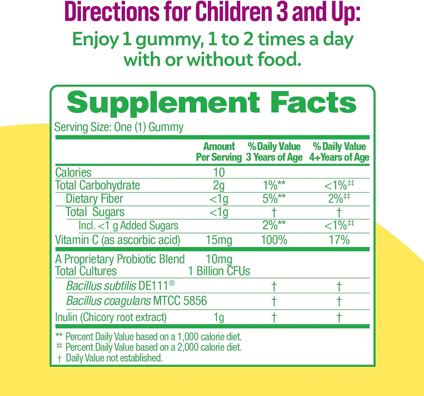 Culturelle Daily Probiotic for Kids + Veggie Fiber Gummies (Ages 3+) 30 Count Berry Flavor - Probiotics for Digestive Health & Immune Support Plus Vitamin C Kids Boost *Exp 12/25*