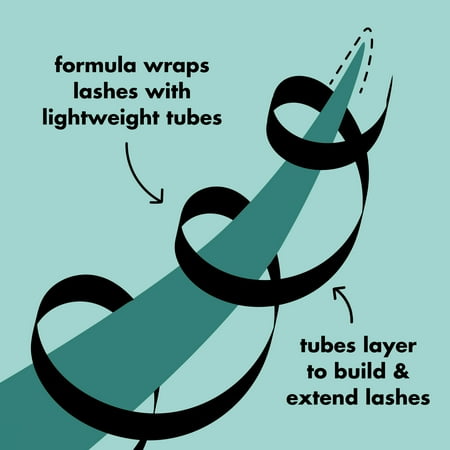 e.l.f. Lash XTNDR Tubing Mascara, Deep Brown