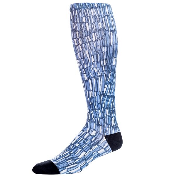 Men's 8-13 - Compression Socks Blue Pylon