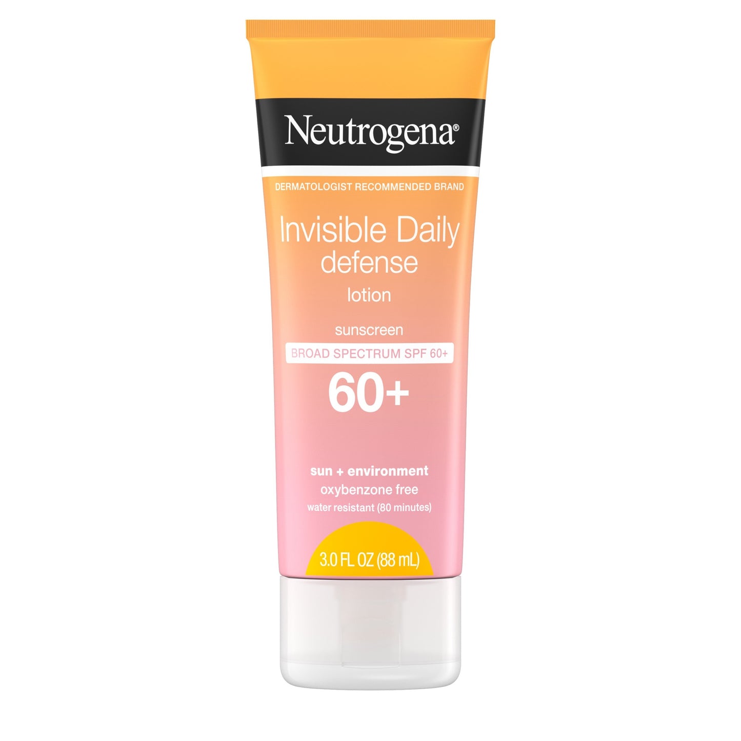 Neutrogena Invisible Daily Defense Sunscreen Lotion - SPF 60 - 3 fl oz (Exp: 09/26)