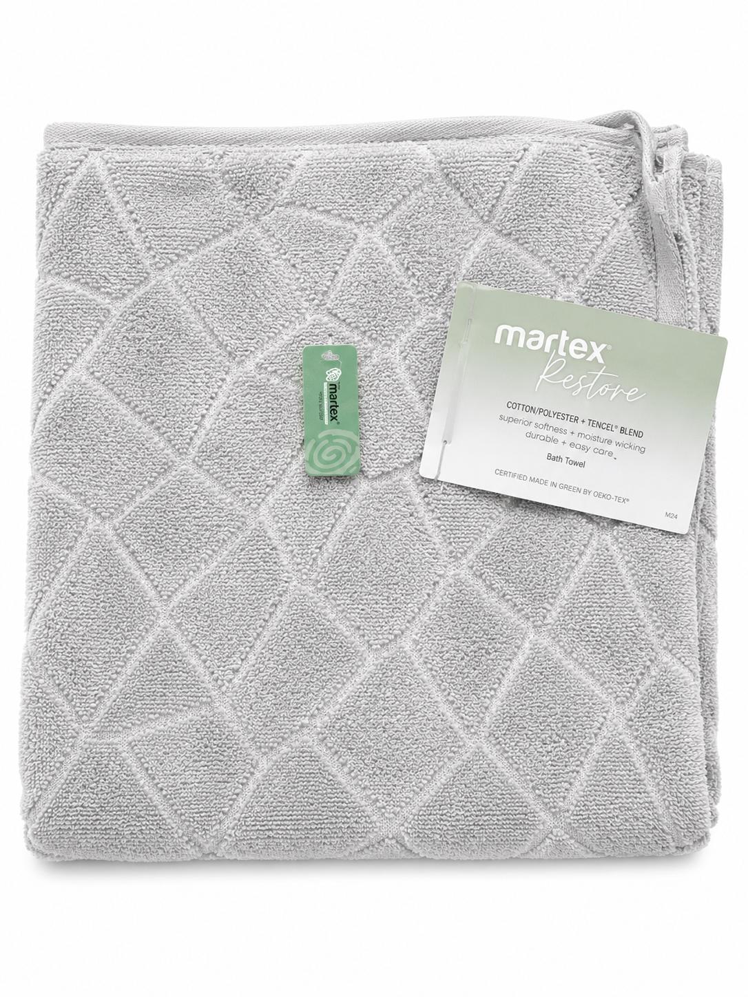 Martex Restore Gray Bath Towel