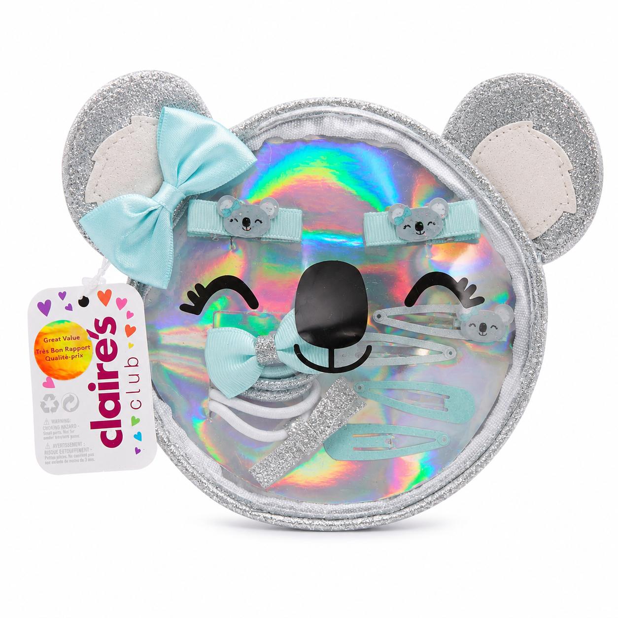 Claire’s Club Hair Tie Kit | Koala Glitter