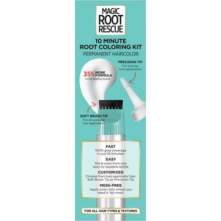 L'Oreal Paris Magic Root Rescue 10 Minute Root Hair Color, Light Brown 6, 1 Kit