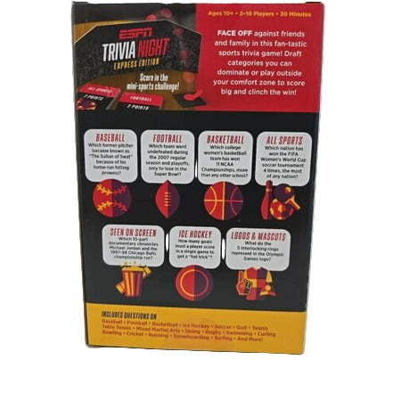 ESPN Trivia Night Express Edition Funko Games