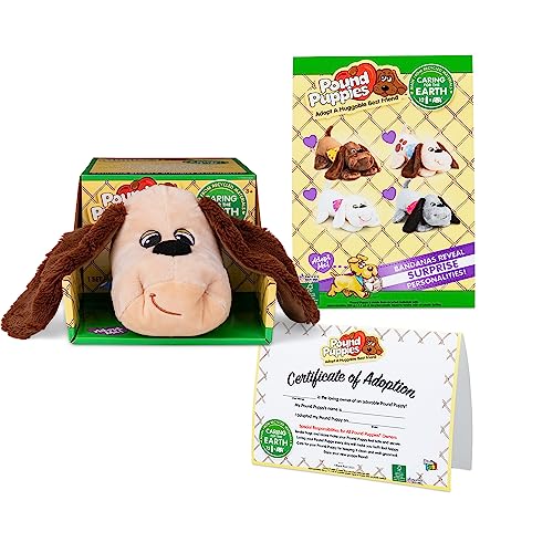 Pound Puppies Classic Plush Tan & Sleepy