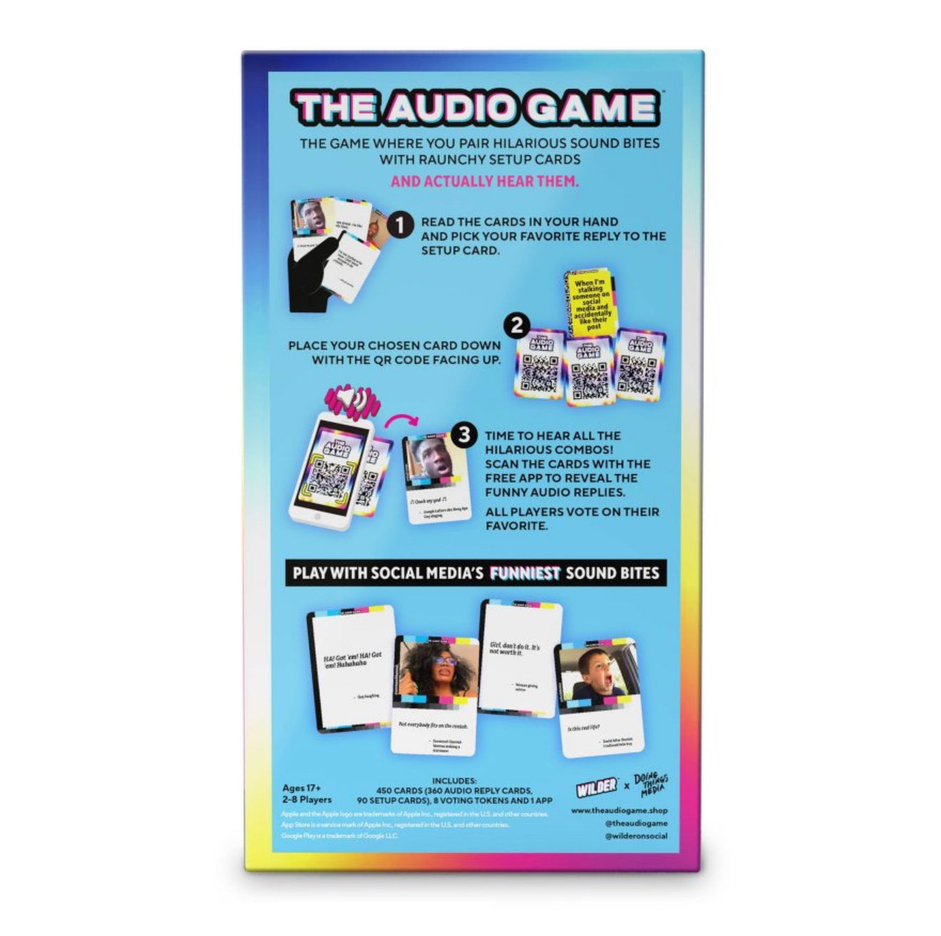 The Audio Game - Let the Cards Do the Talking!