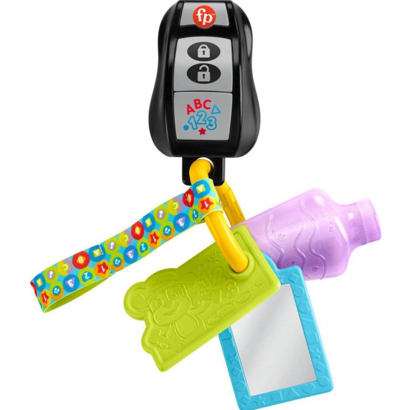 Fisher-Price Laugh & Learn Play & Go Activity Keys – Interactive Toy for Babies **Damaged Packaging**