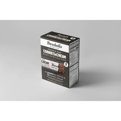 Barebells Nutrition Bars - Cookies & Cream - 7.76oz/4pk **Best By 10 Aug 2026**