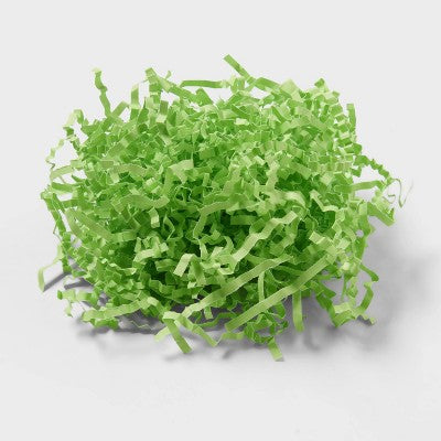 1.5oz Gift Paper Shred Green - Spritz