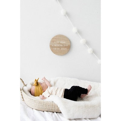 Pearhead Wooden Peg Letterboard