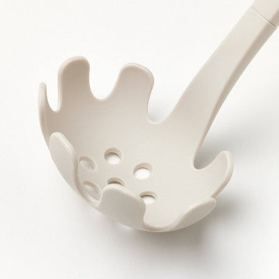 Soft Grip Nylon Pasta Server Gray - Figmint