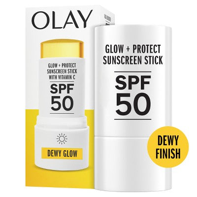 Olay Glow & Protect Face Sunscreen Stick - SPF 50 - 0.5oz *4/26*