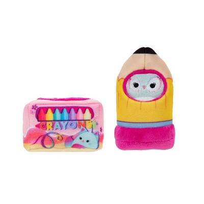 Squishville School Supplies Star Student Accessory Playset 2 Plush