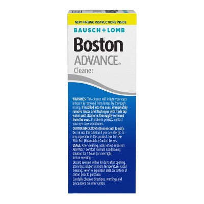 Bausch + Lomb Boston Advance Cleansing Contact Lens Solution - 1 fl oz **Exp:02/2028**