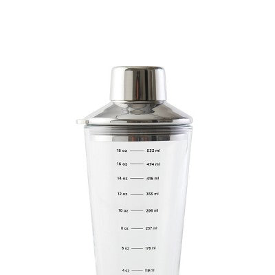 Houdini 18oz Glass Cocktail Shaker