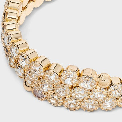 Stone Wrap Around Bracelet - A New Day Gold