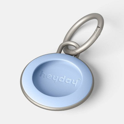 AirTag Silicone Holder - heyday Periwinkle Blue: Electronics Carabiner Case
