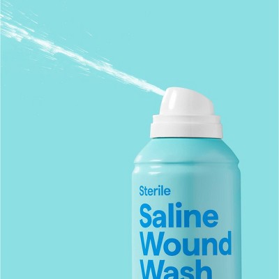 Saline Wound Wash - 7.4oz - up&up *Exp 5/31/27*