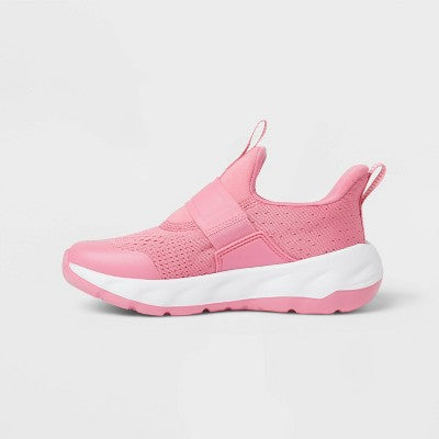 Girls' 6 Dillon Slip-On Performance Sneakers - All In Motion Pink
