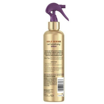 Gold Series from Pantene Awakening Spray with Argan Oil for Curly, Coily Hair - 8.4 fl oz