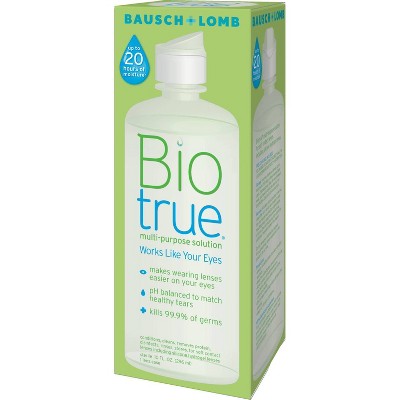 Biotrue Contact Lens Solution - 10 fl oz **Exp 2027/01/01** **Dented Box**